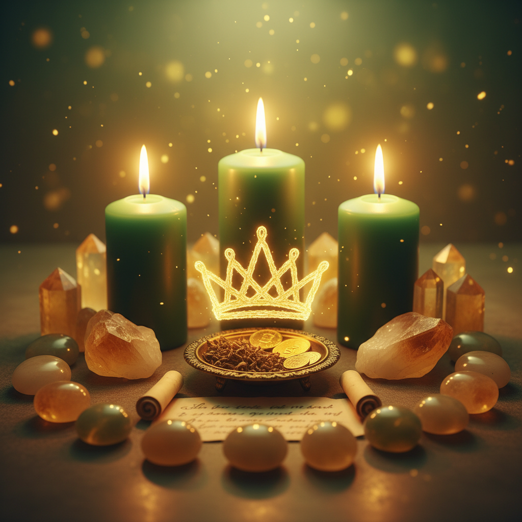 Image spirituelle pour Réussir sa carrière avec le rituel de la couronne de succès