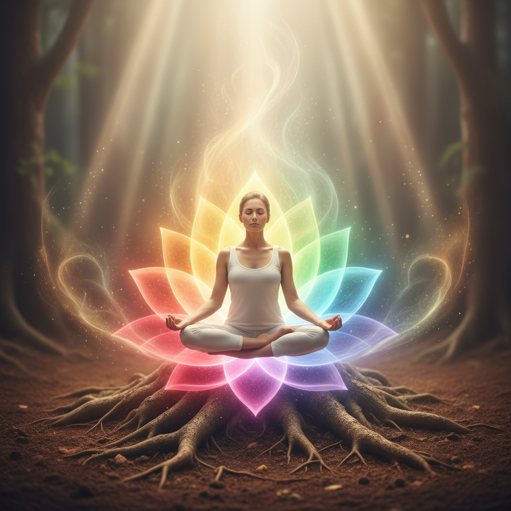 Image spirituelle pour Rituel de terre pour apaiser les angoisses profondes