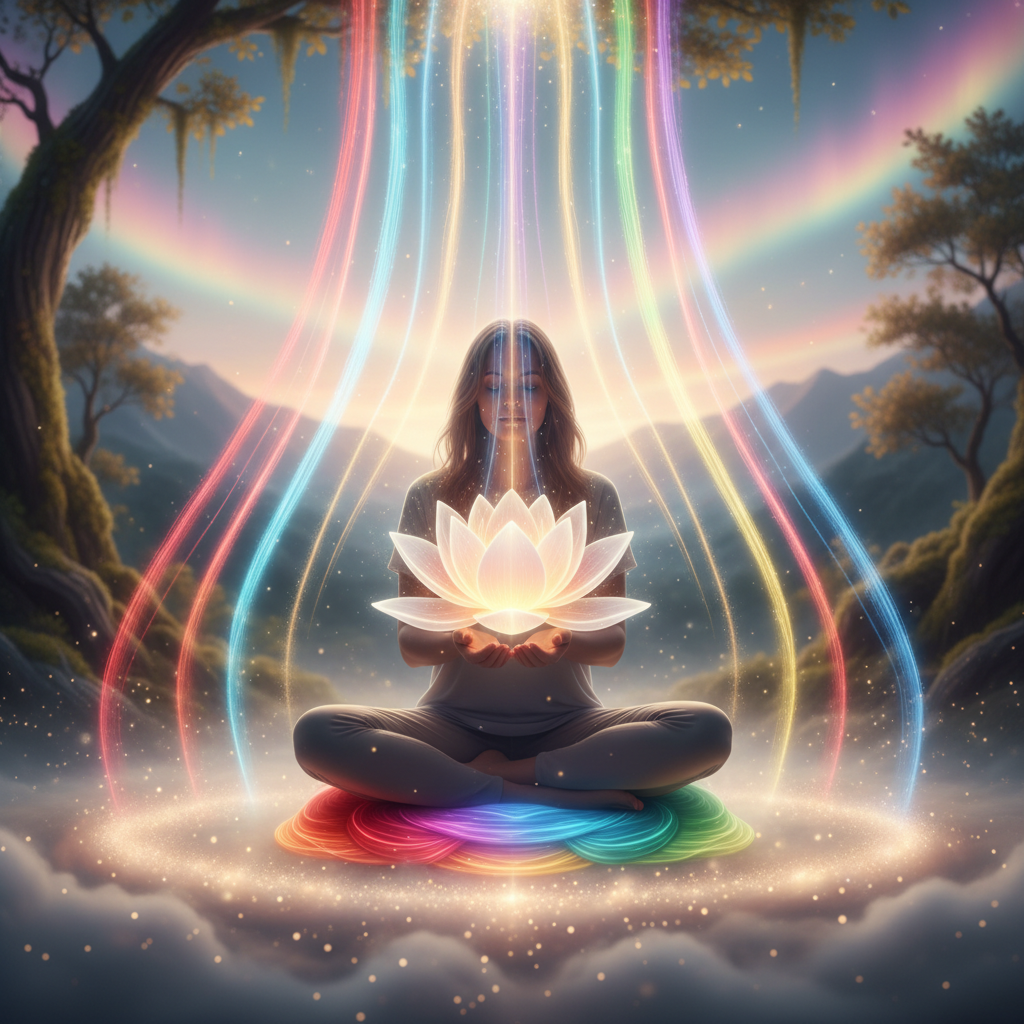 Image spirituelle pour Rituel pour attirer les bons esprits chez soi