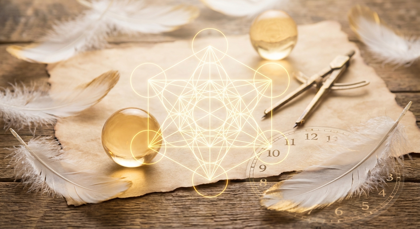 Image spirituelle pour L'Essence de l'Infini : Comprendre Ain, Ain Soph et Ain Soph Aur