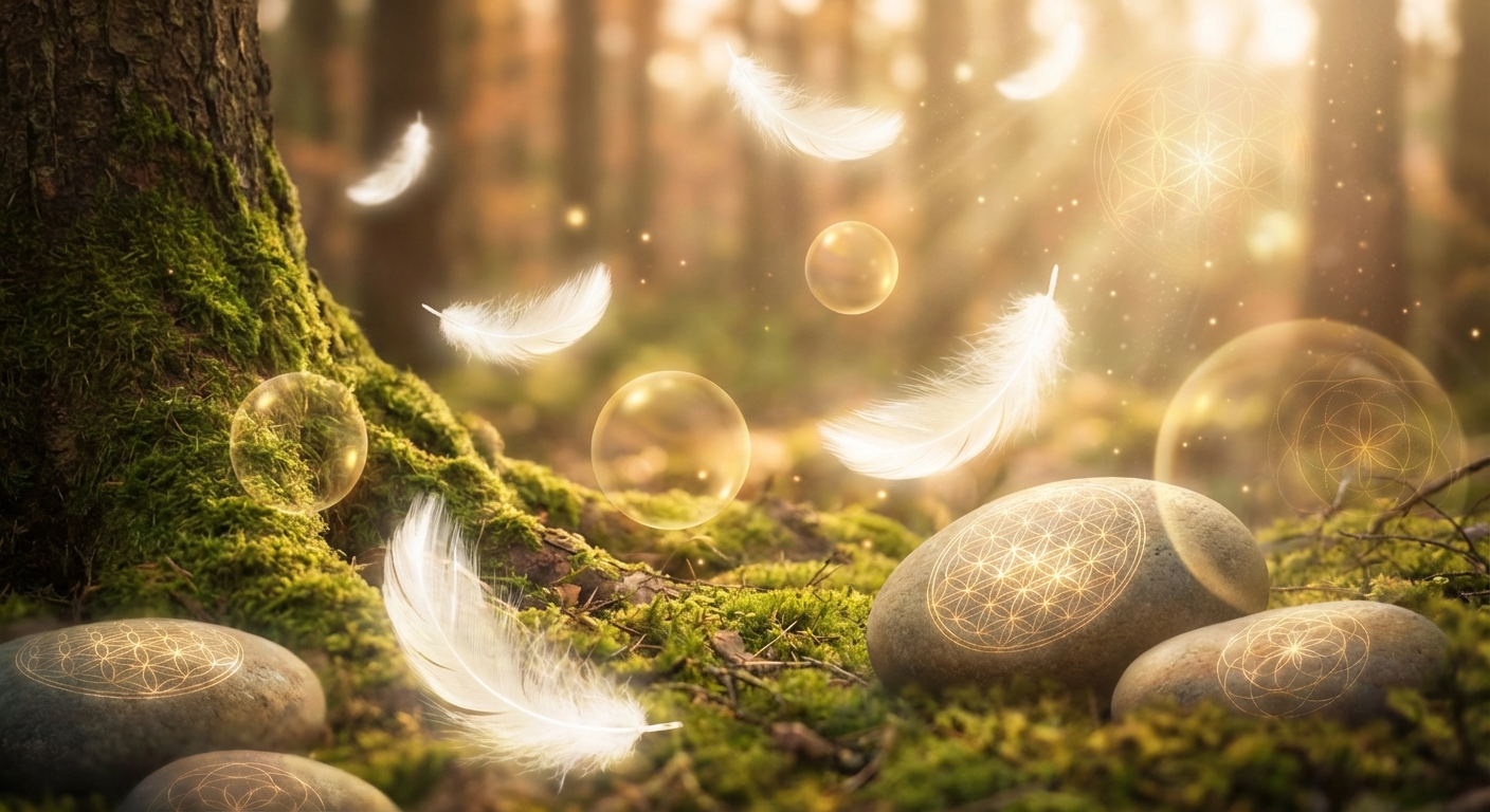 Image spirituelle pour Dialoguer avec les Esprits de la Nature : Le Secret des Élémentaux