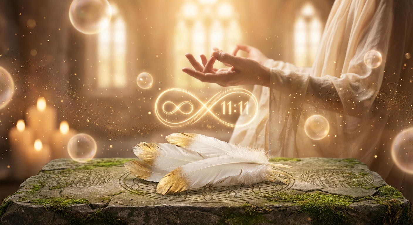 Image spirituelle pour L'Éveil de la Conscience par le Chant Sacré Krishna Hare Mantra