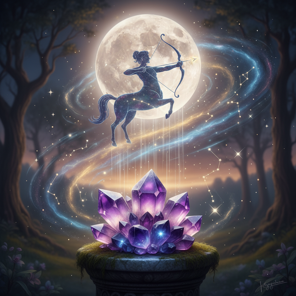 Image spirituelle pour Tout savoir sur le caractère mystique du Sagittaire