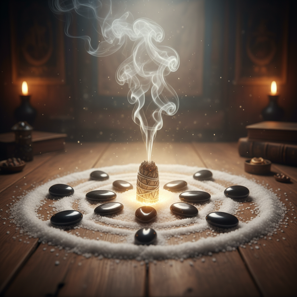 Image spirituelle pour Rituel de protection contre les forces occultes