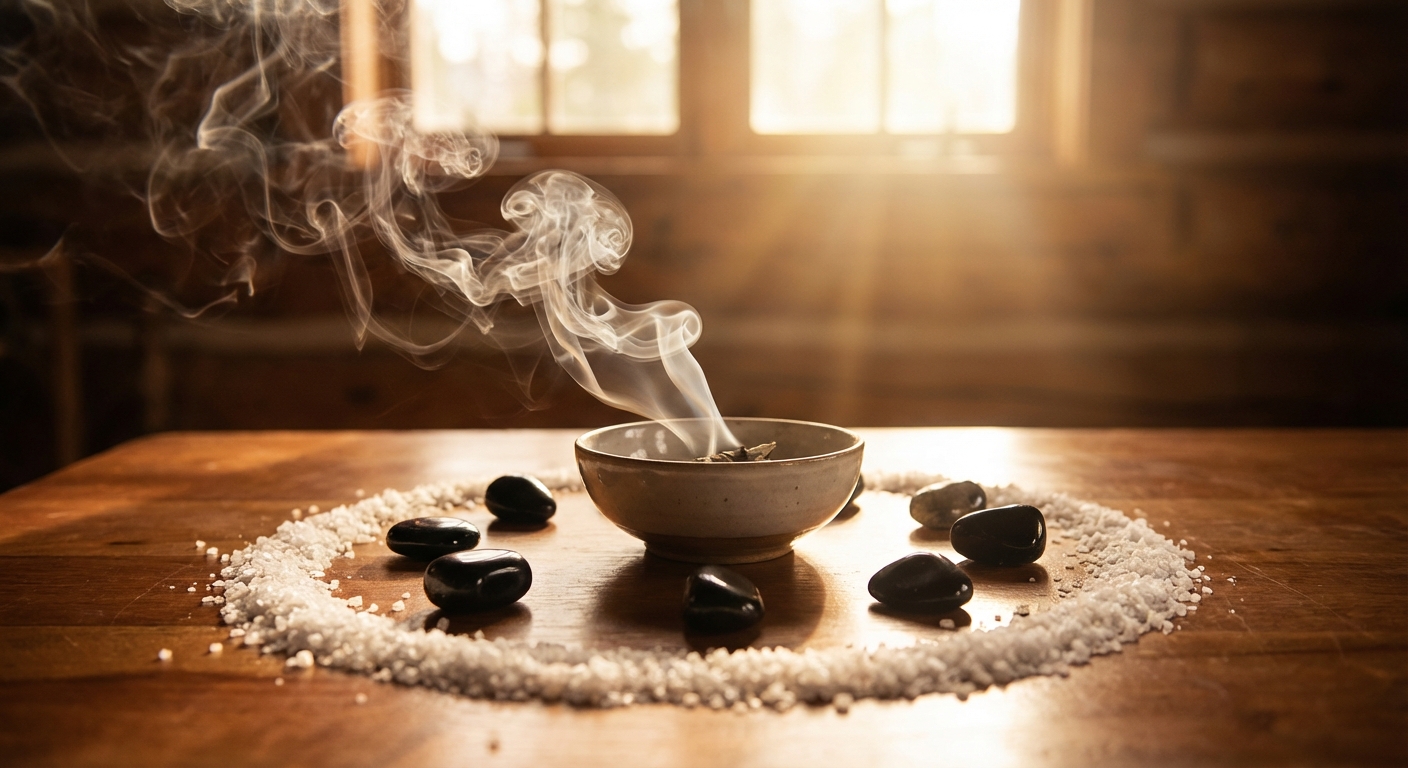 Image spirituelle pour Les Secrets de l'Encens Suave pour une Purification Profonde