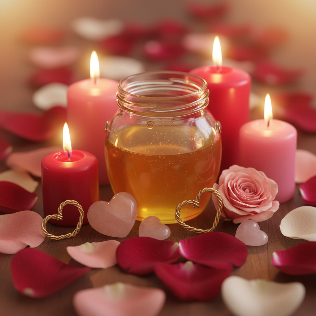 Image spirituelle pour Rituel du pot de miel pour attirer l'amour