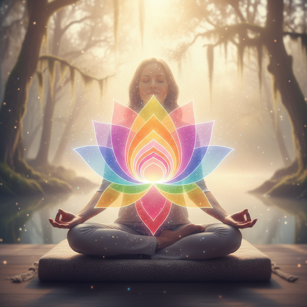 Image spirituelle pour Rituel de renaissance pour repartir du bon pied