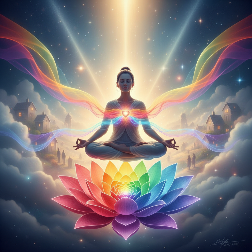 Image spirituelle pour Harmoniser ses relations de voisinage par le rituel