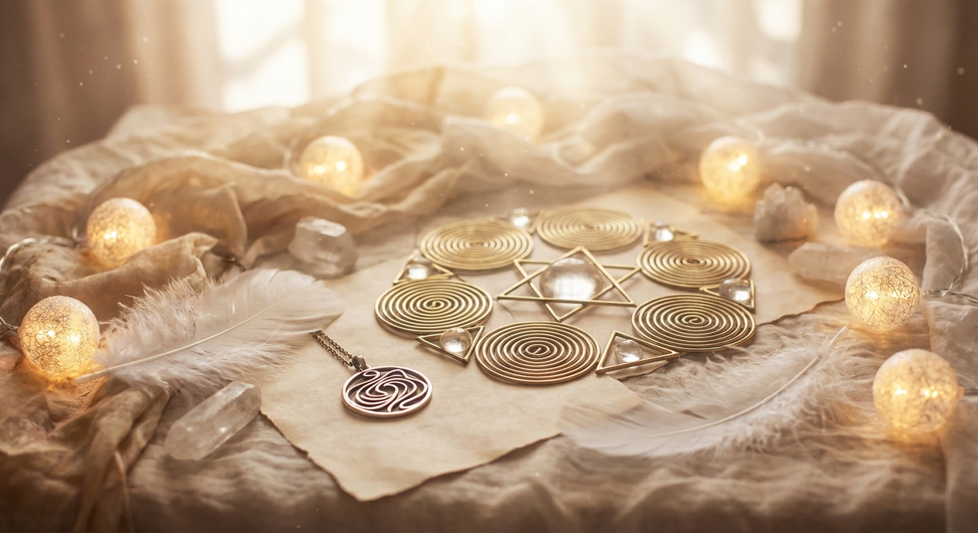 Image spirituelle pour Les Mystères du Signe Om : Éveil et Harmonie Universelle