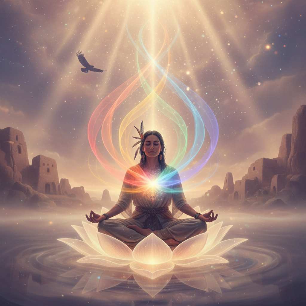 Image spirituelle pour Vaincre l'addiction au tabac par la sagesse amérindienne