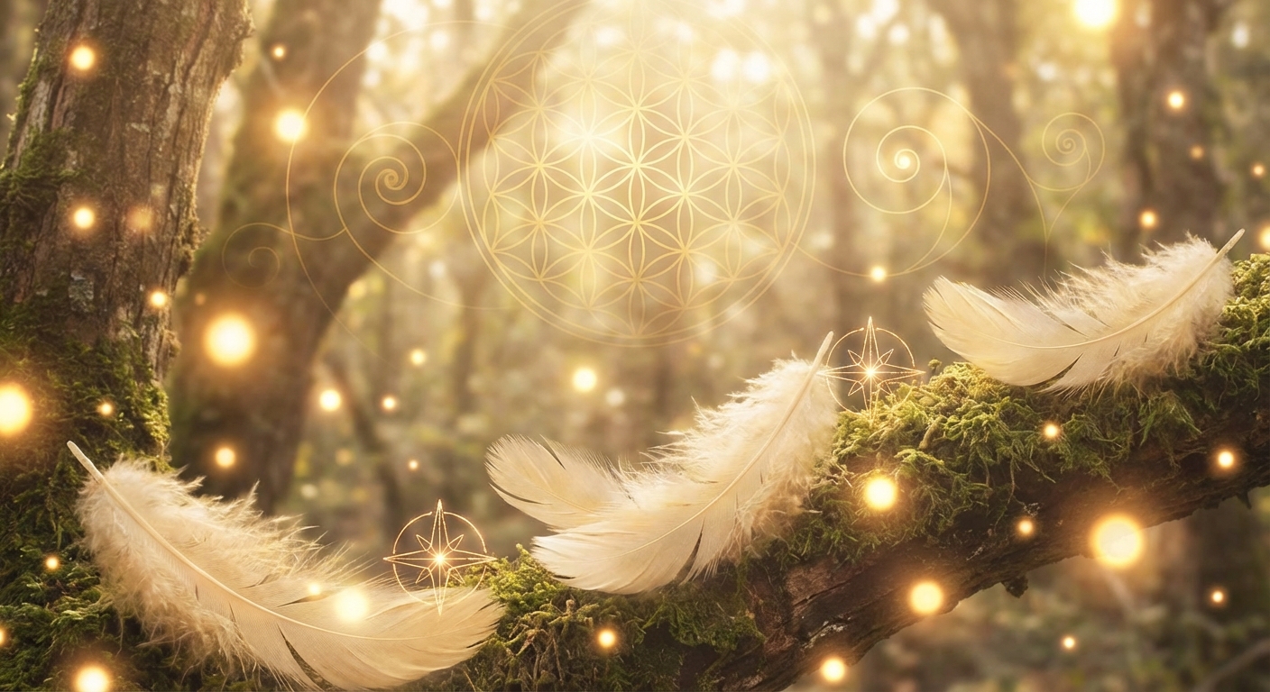 Image spirituelle pour Le Son Om : Vibration Primordiale et Message de l'Univers