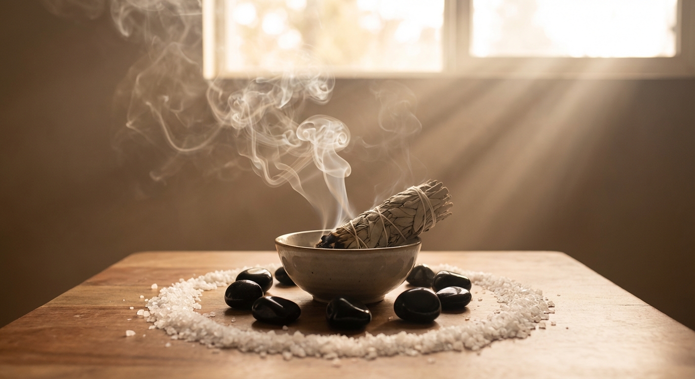 Image spirituelle pour Le Pouvoir Sacré de l'Encens : Purifiez votre Âme et votre Foyer