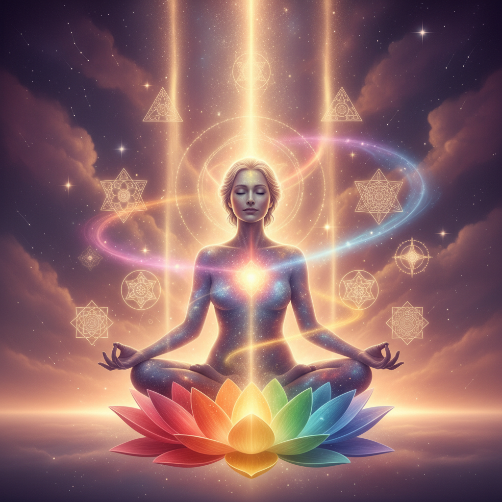 Image spirituelle pour Guérir les fragments de son âme par la sagesse ancienne