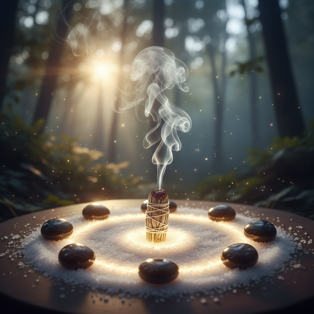 Image spirituelle pour Rituel de protection contre les influences négatives