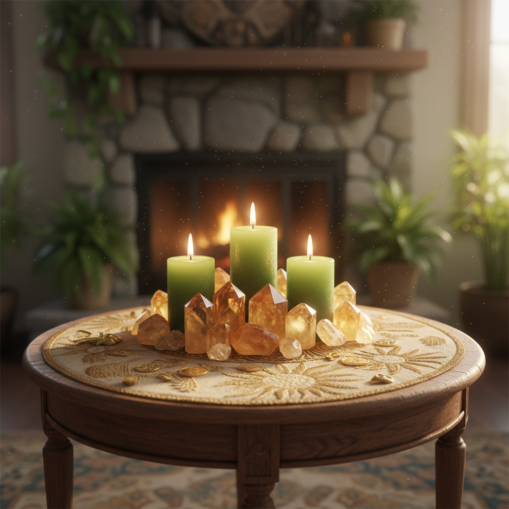 Image spirituelle pour Rituel de prospérité pour restaurer son foyer