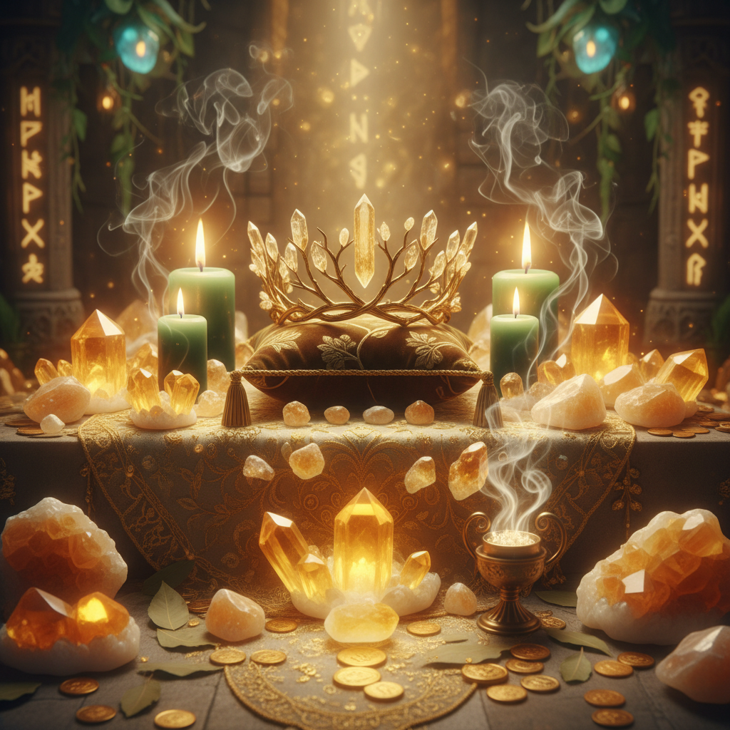 Image spirituelle pour Rituel de la couronne de succès pour dominer le marché