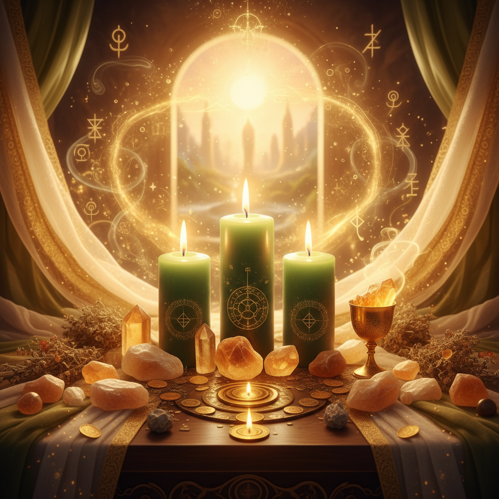 Image spirituelle pour Rituel pour influencer et convaincre les puissants