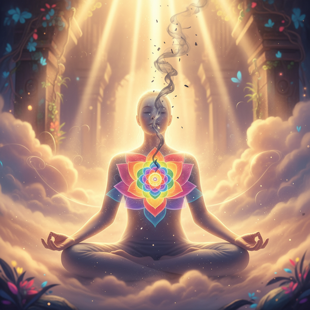 Image spirituelle pour Rituel de libération pour arrêter de fumer définitivement