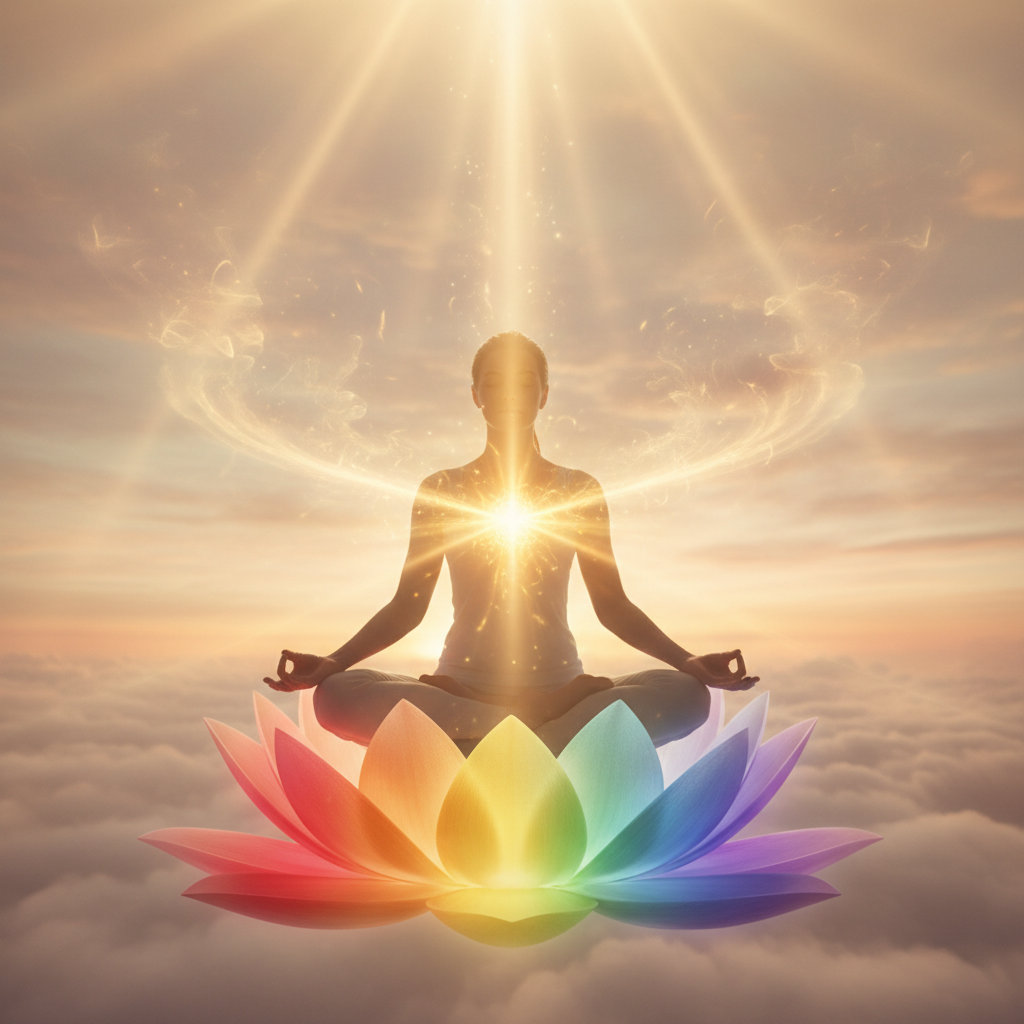 Image spirituelle pour Rituel de l'éclat solaire pour retrouver une mine radieuse