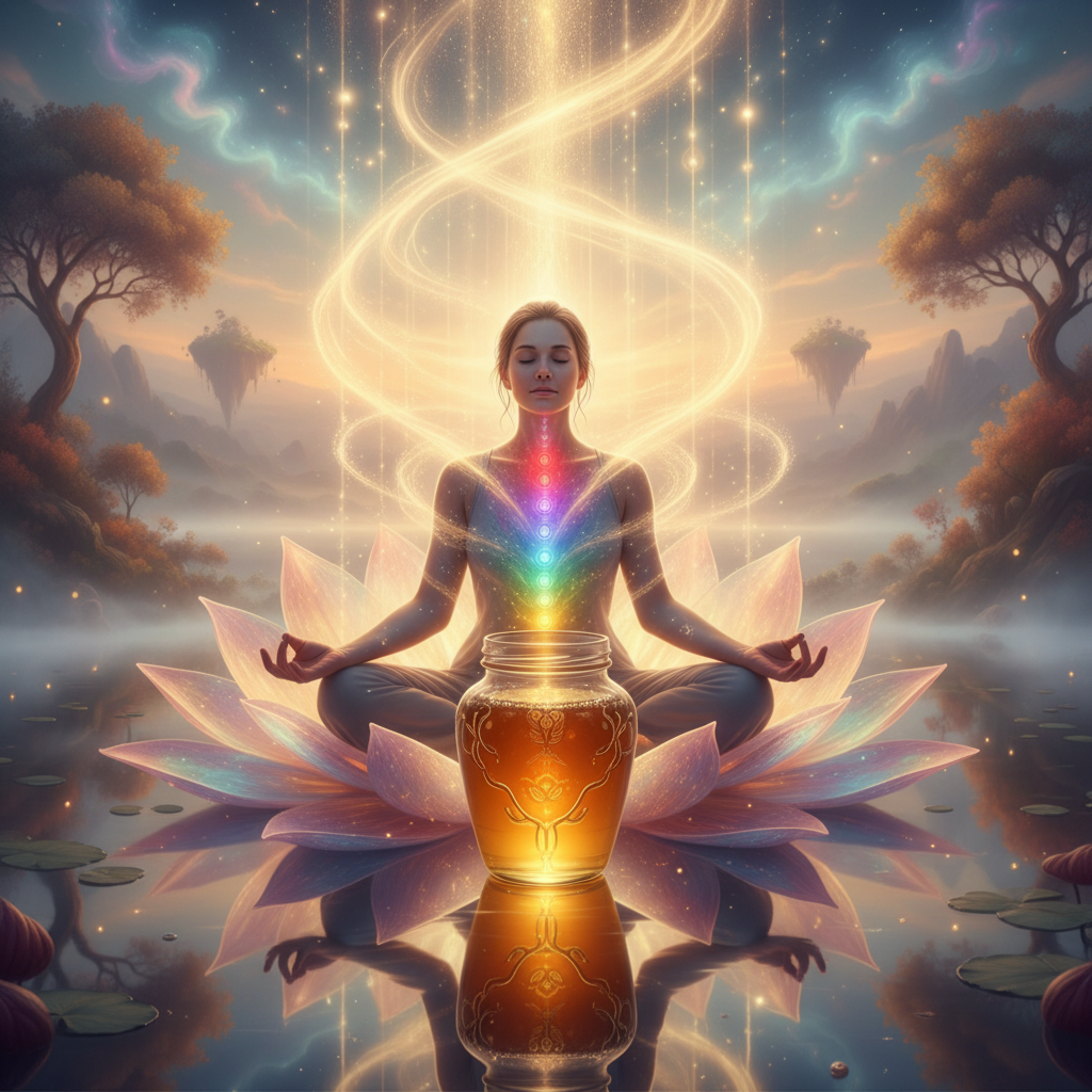 Image spirituelle pour Rituel de la jarre de miel pour renforcer l'amitié