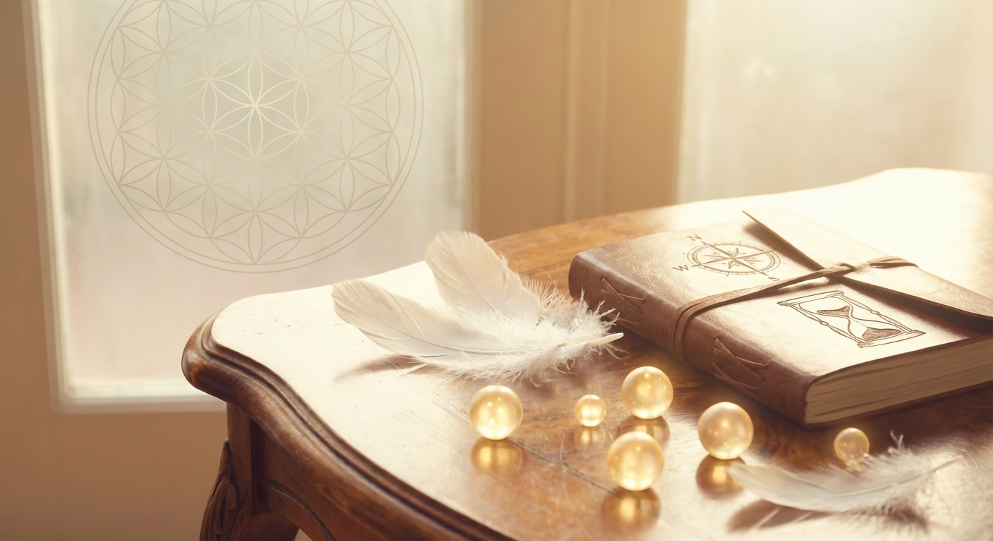 Image spirituelle pour L'Art Sacré de la Gematria : Déchiffrer les Codes de l'Âme