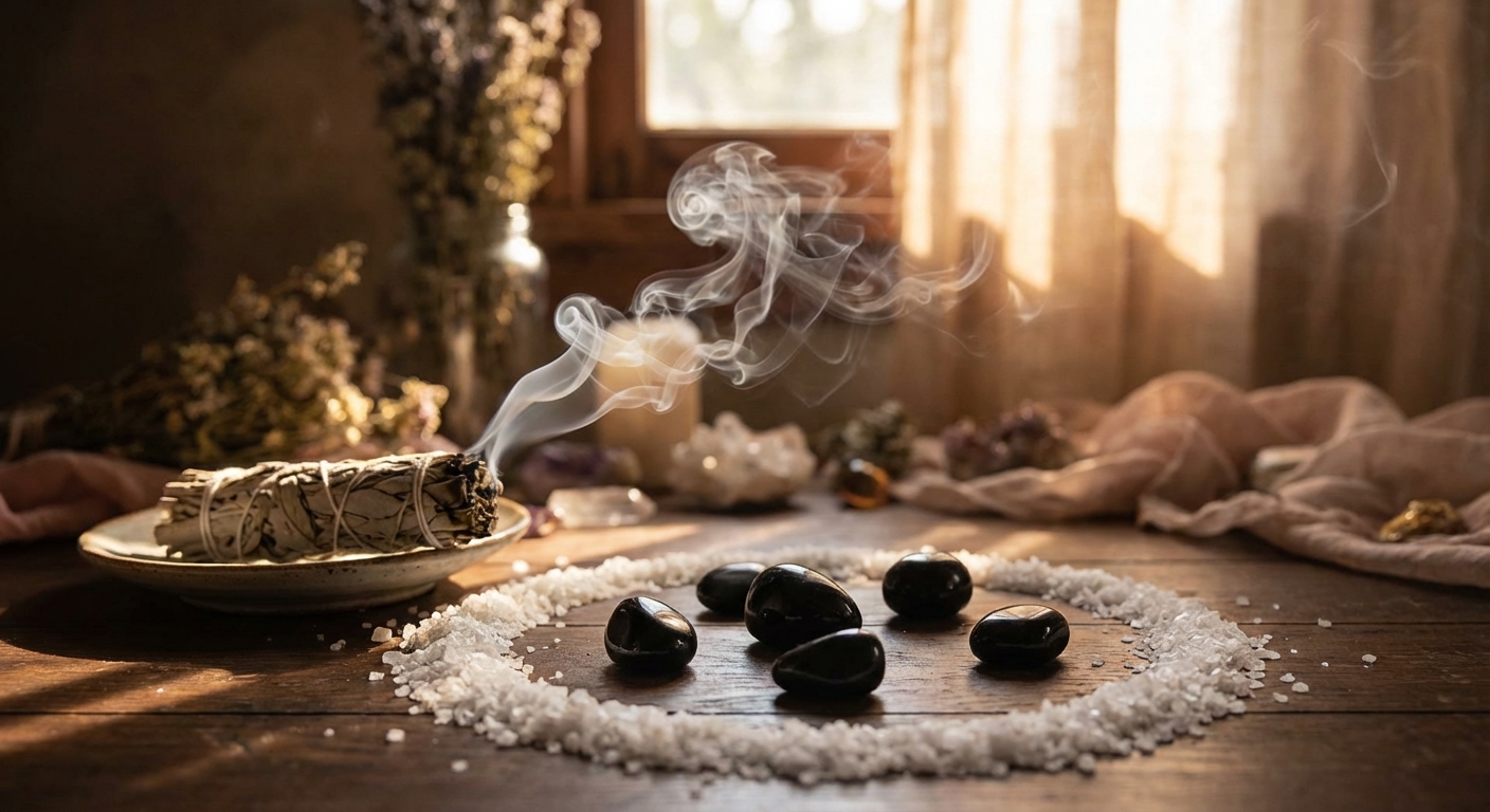 Image spirituelle pour Comment Chasser le Mauvais Œil et Purifier son Énergie