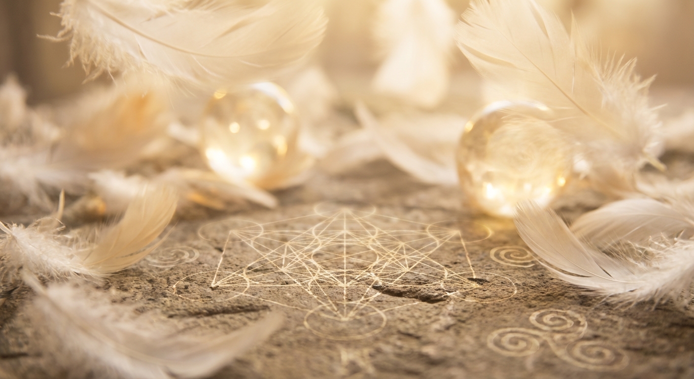 Image spirituelle pour Le Secret Vibratoire du Ohm : Explorez le Son de l'Univers