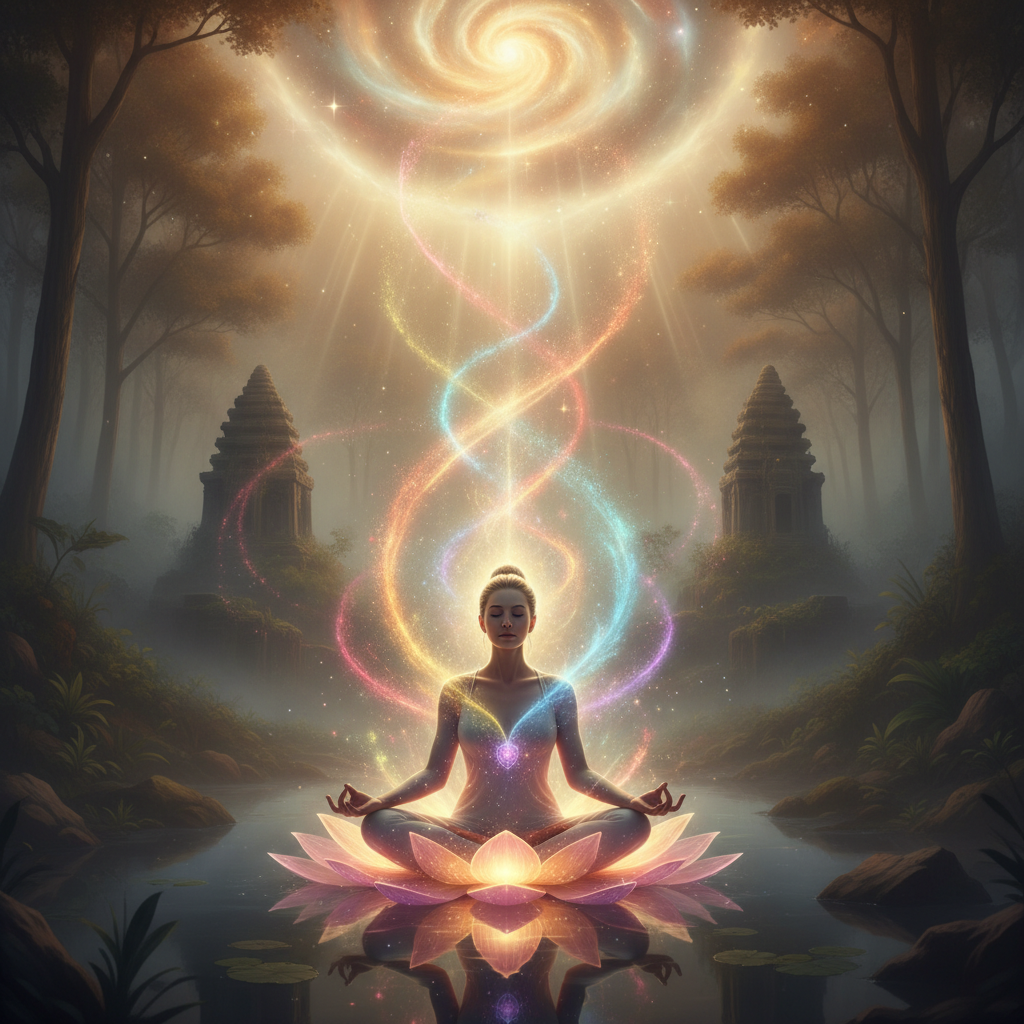 Image spirituelle pour Blanchir ses dents grâce aux secrets des rituels ancestraux