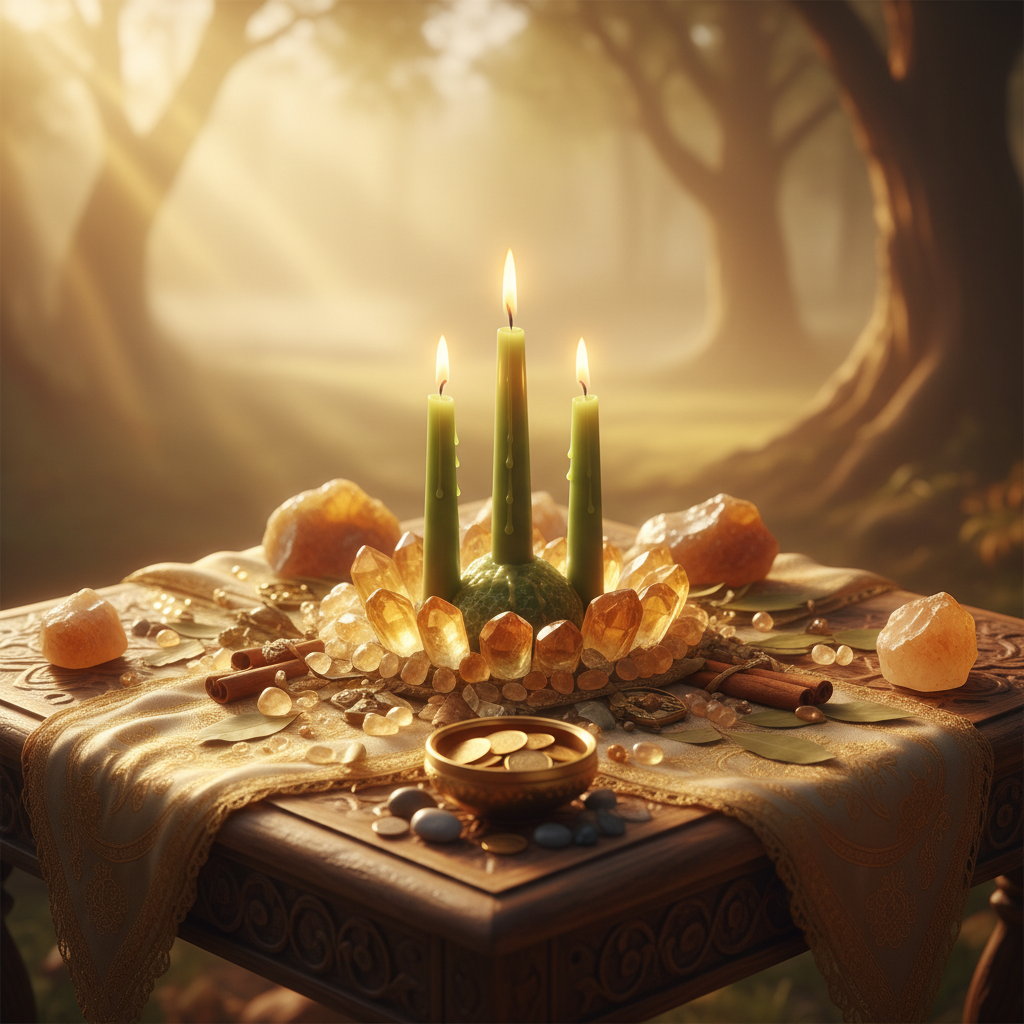 Image spirituelle pour Rituel pour élever son statut social et être respecté