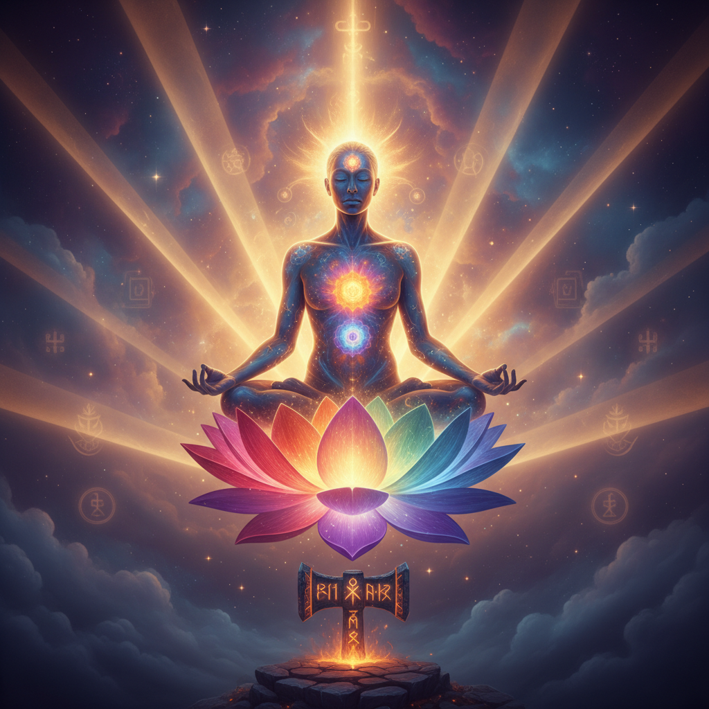 Image spirituelle pour Vaincre les épreuves de la vie par la force d'Ogun