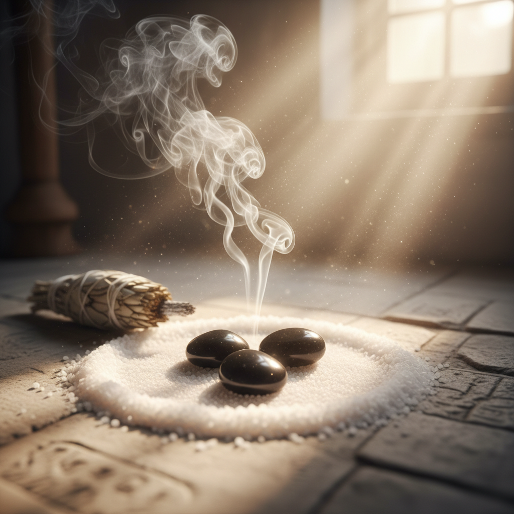 Image spirituelle pour Rituel pour neutraliser un envoûtement par le sel