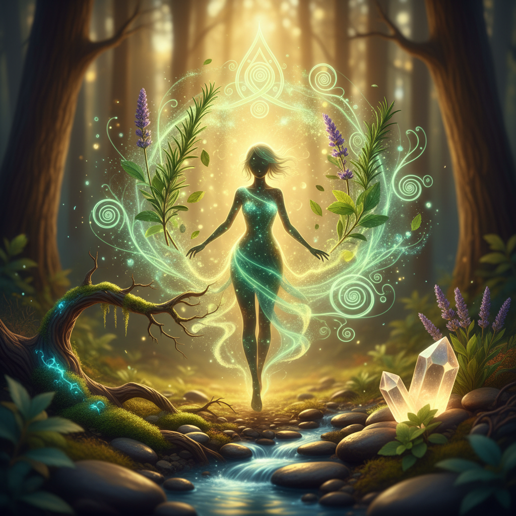 Image spirituelle pour Rituel pour affiner son corps sans privation