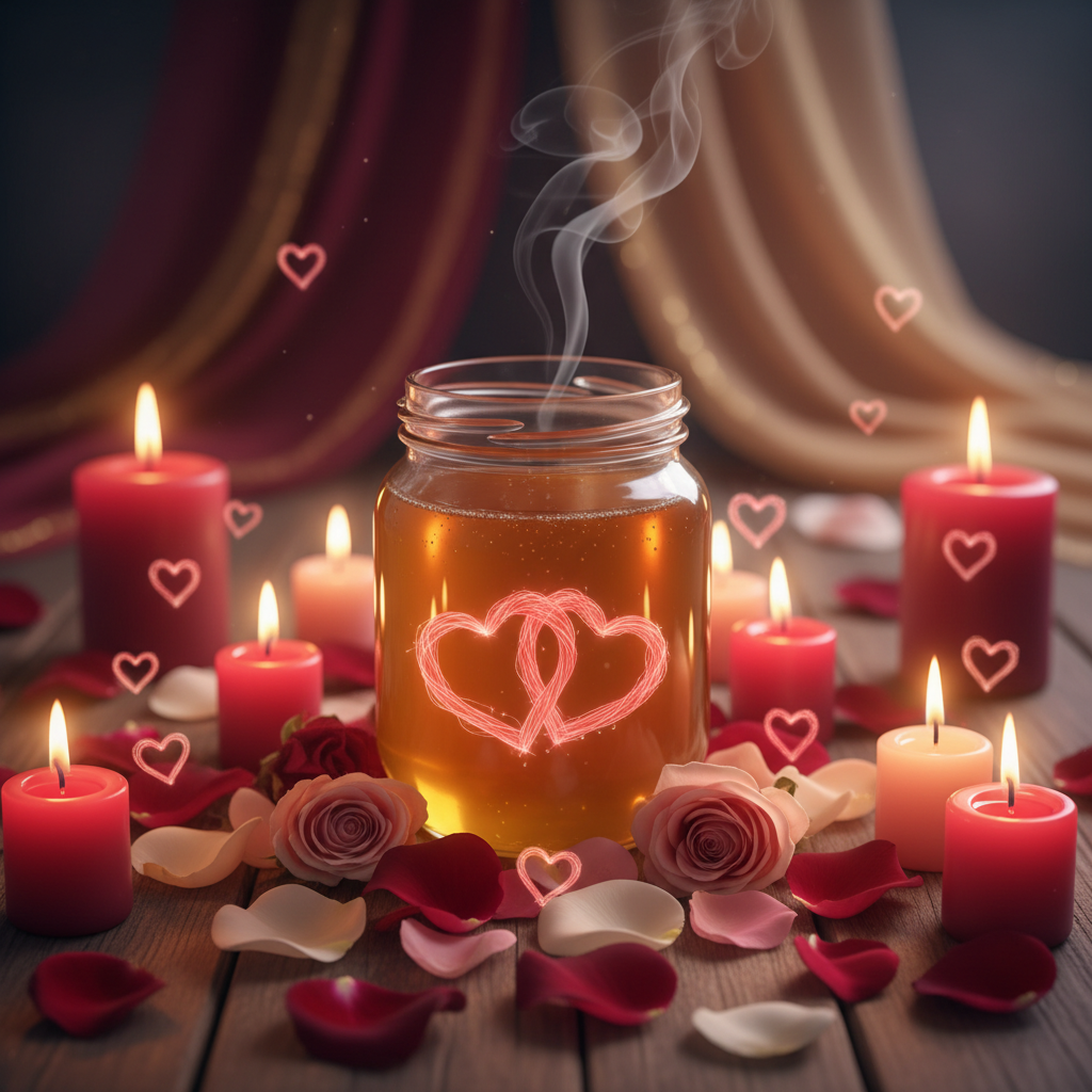 Image spirituelle pour Rituel de la jarre de miel pour protéger son couple