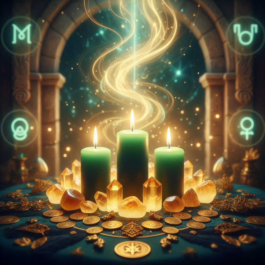 Image spirituelle pour Rituel de Mercure pour réussir vos spéculations