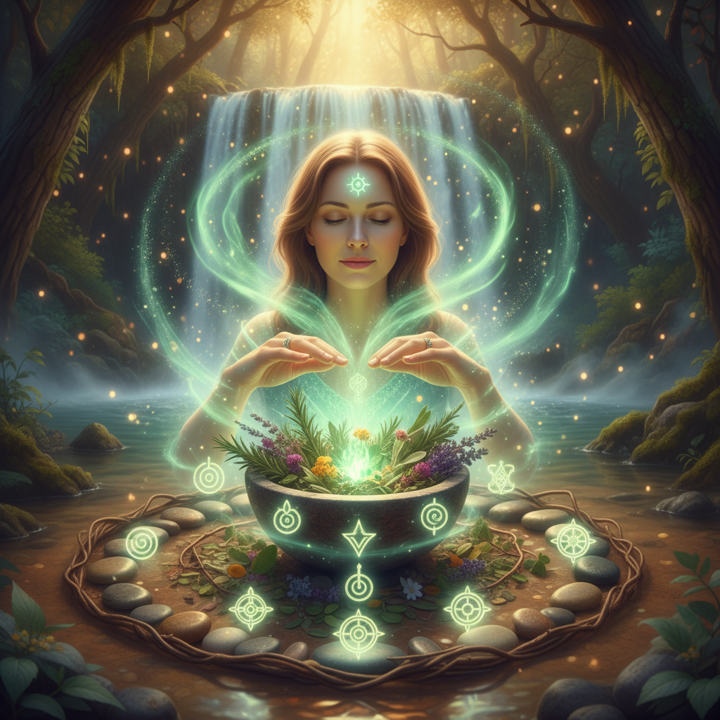 Image spirituelle pour Rituel pour affiner son corps en toute sécurité