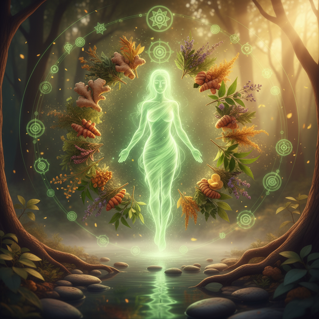 Image spirituelle pour Vaincre le surpoids par la sagesse de l'Ayurveda