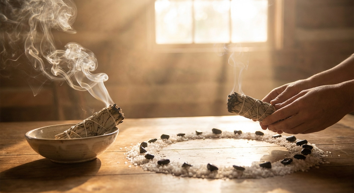 Image spirituelle pour Comment se Libérer du Mauvais Œil et Protéger son Énergie