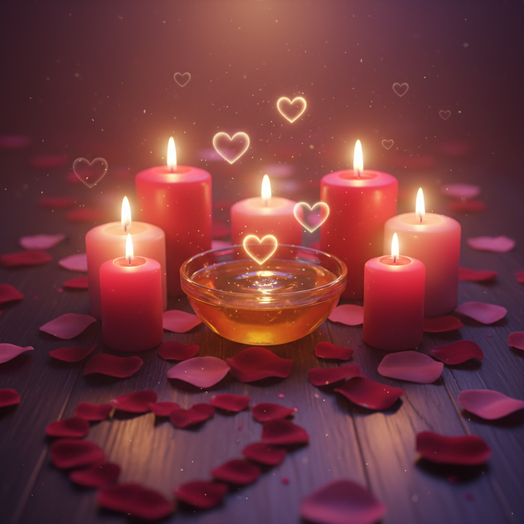 Image spirituelle pour Réussir son projet de vie commune avec la magie du miel