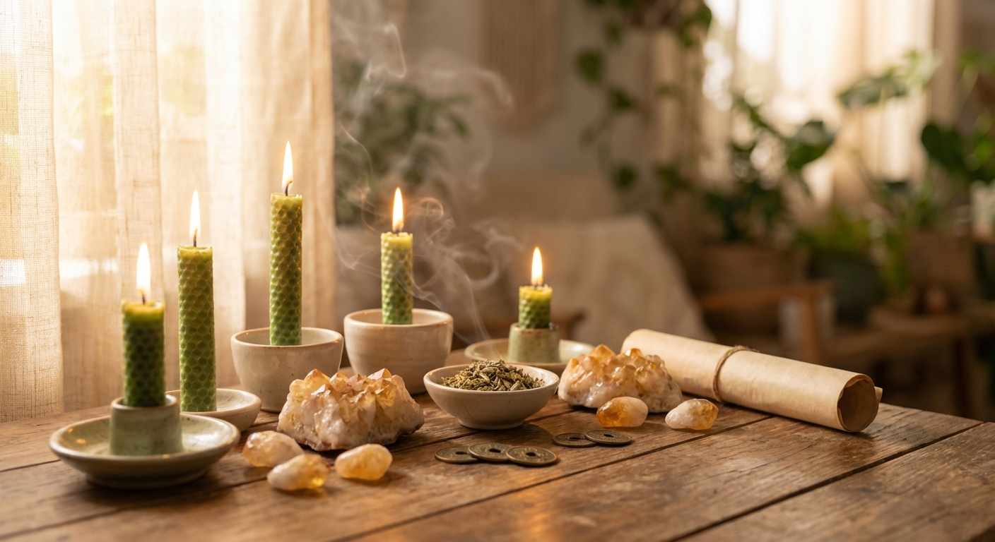 Image spirituelle pour Attirer les clients et la prospérité dans votre commerce