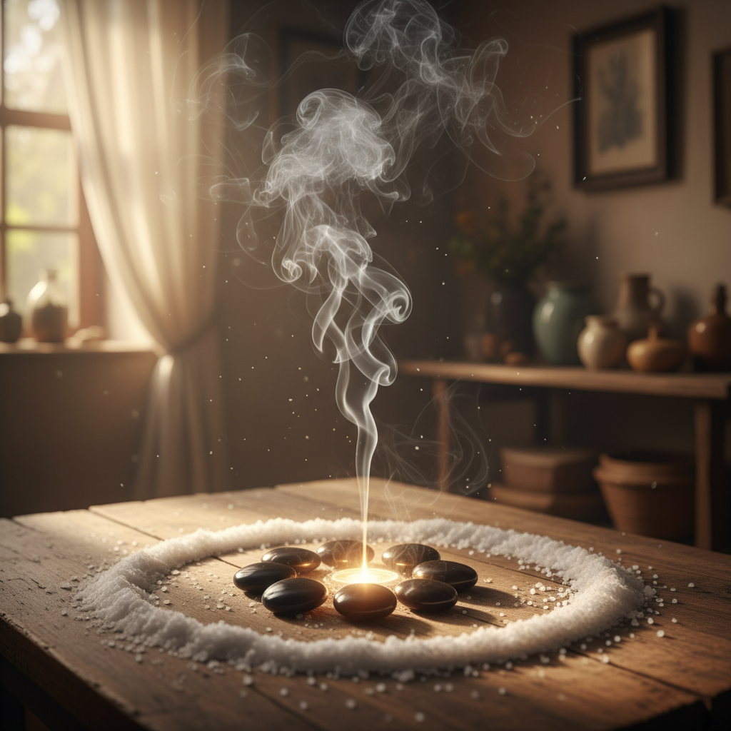 Image spirituelle pour Rituel pour apaiser les tensions au sein du foyer