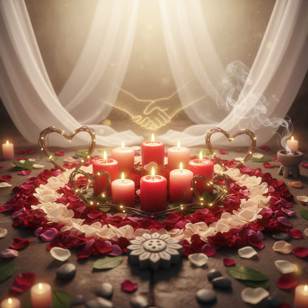 Image spirituelle pour Rituel andin pour renforcer l'harmonie dans le couple