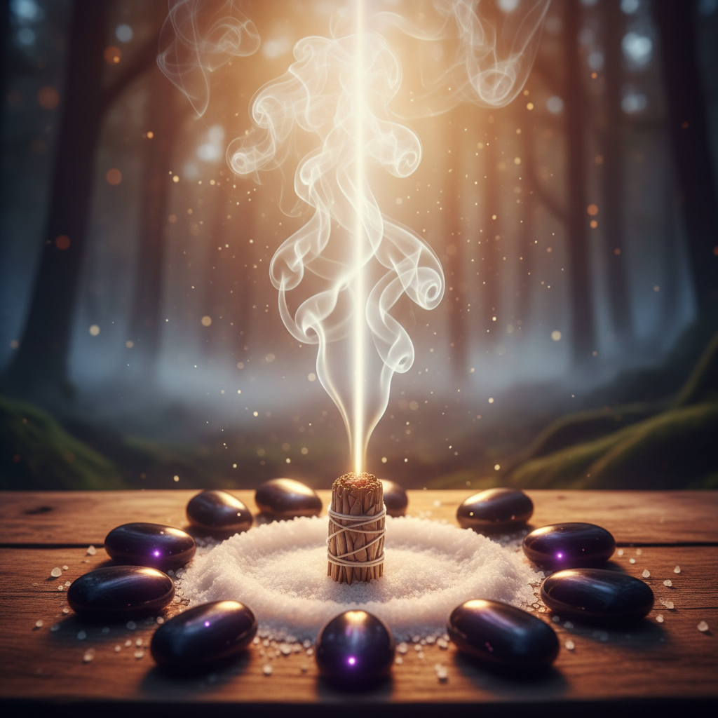 Image spirituelle pour Rituel ancestral pour éloigner une personne envahissante