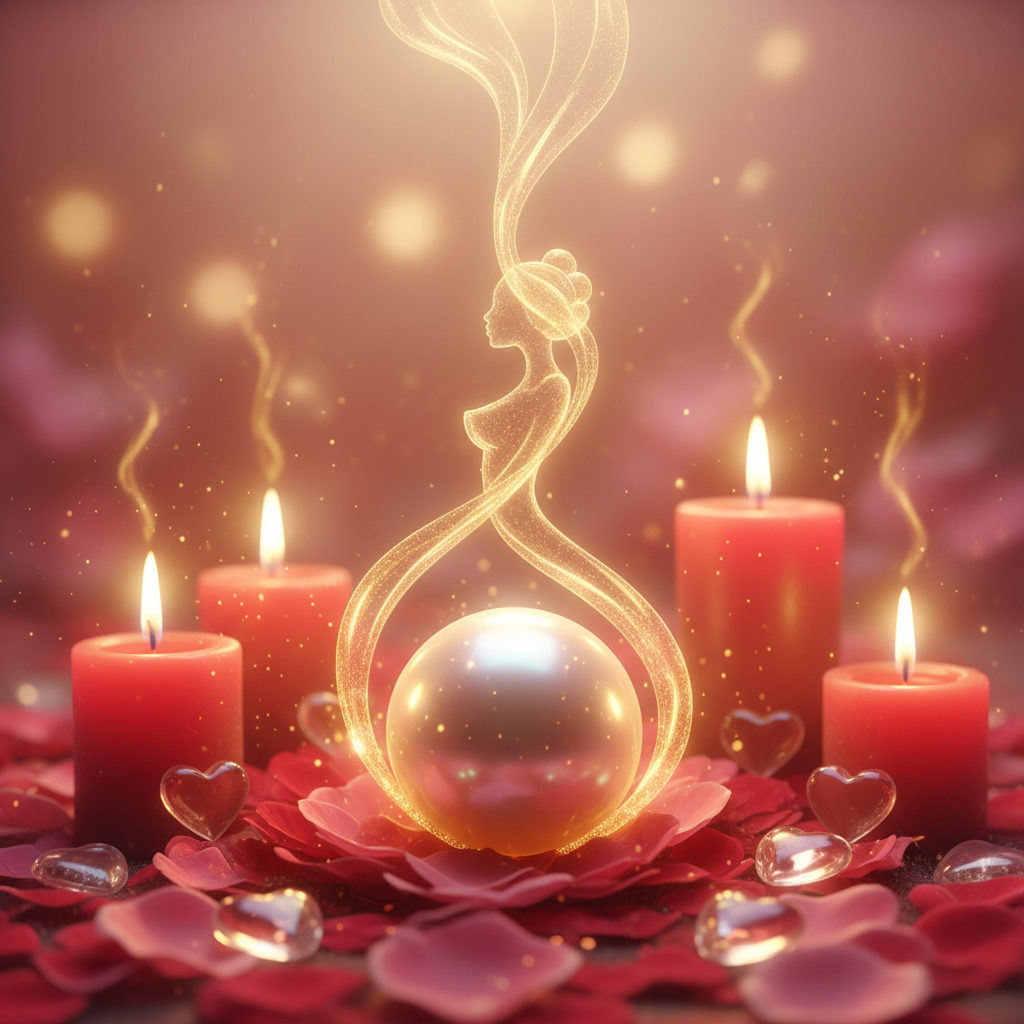 Image spirituelle pour Devenir une perle précieuse pour l'être aimé avec Oshun