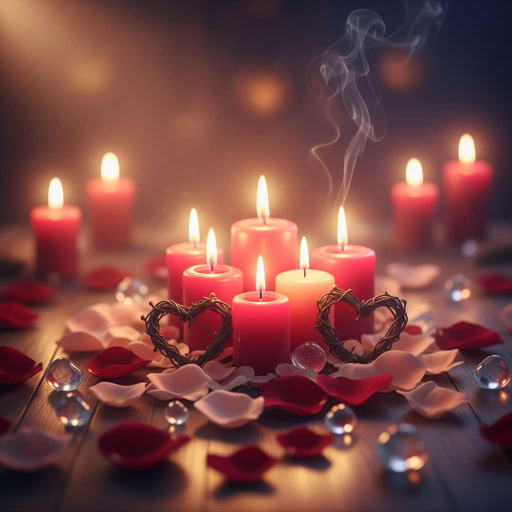 Image spirituelle pour Rituel ancestral pour ramener la paix dans son couple